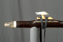 African Blackwood  Native American Flute, Minor, High D-5, #L56F (8)